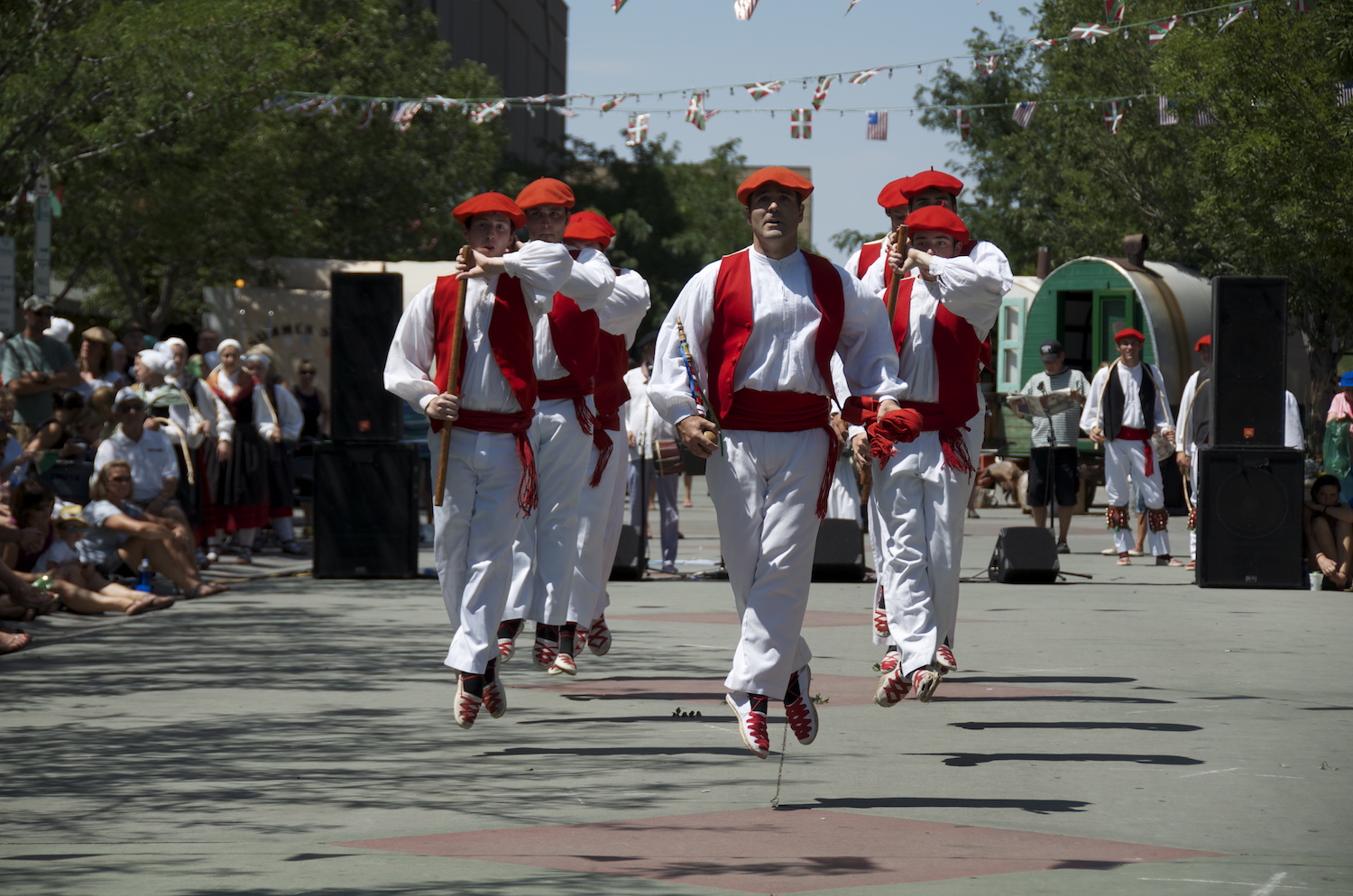 Oinkari Basque Dancers elevate the entertainment at the San Inazio Festival in Boise.