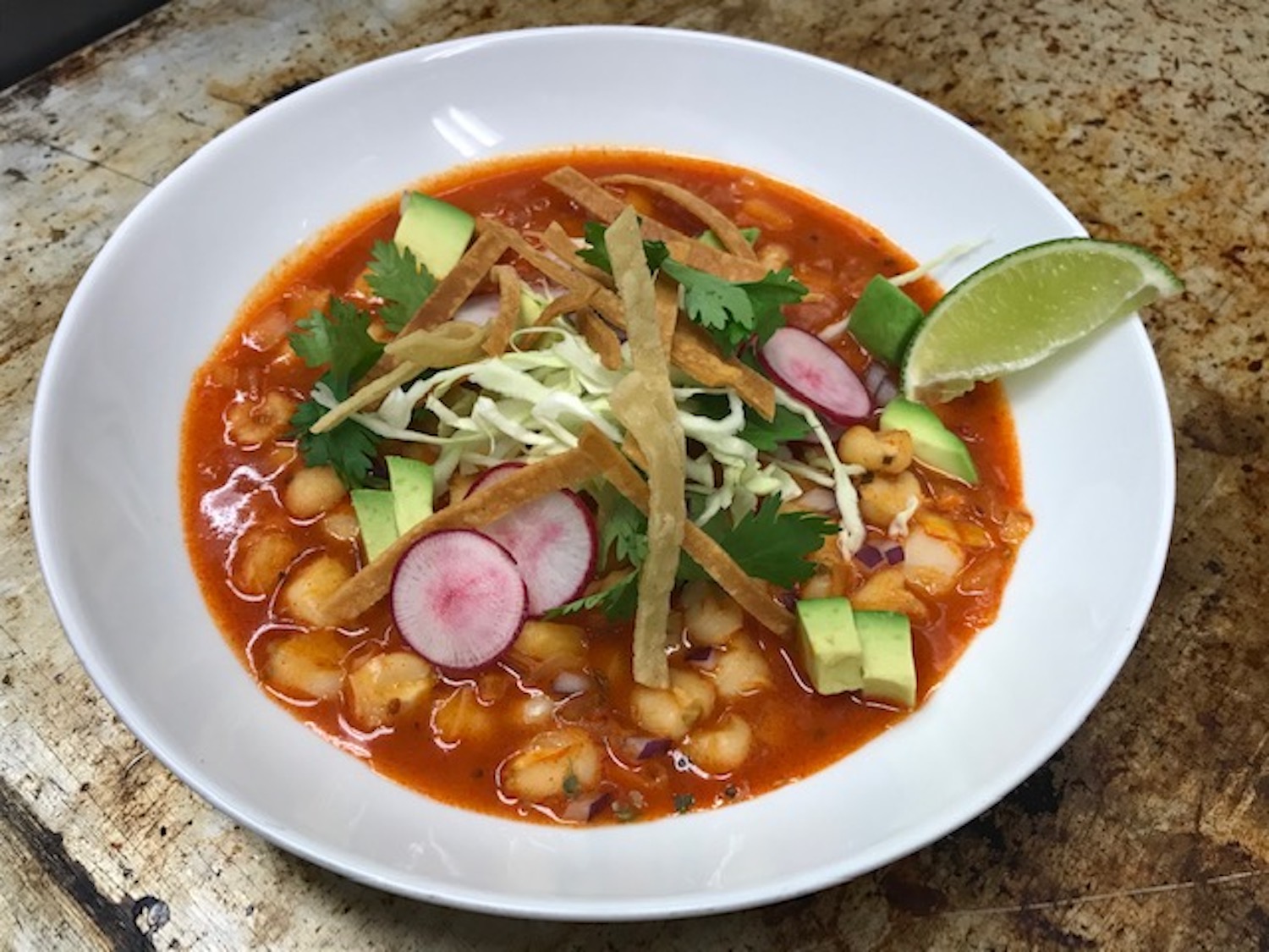 Gary Kucy’s Red Chile Posole of Rupert's at Hotel McCall recipe ...