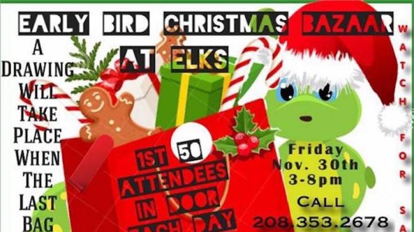 Early Bird Christmas Bazaar at Boise Elks