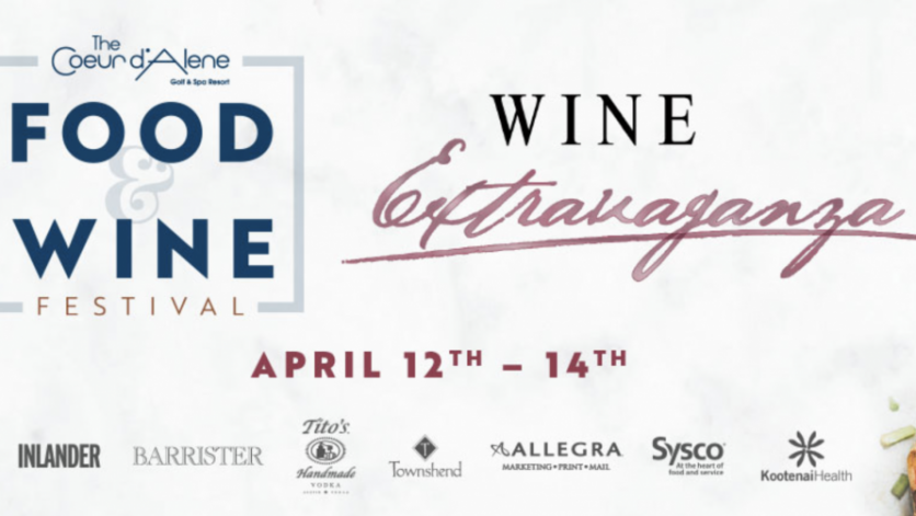 The Coeur d'Alene Food & Wine Festival in Coeur d'Alene, Idaho.