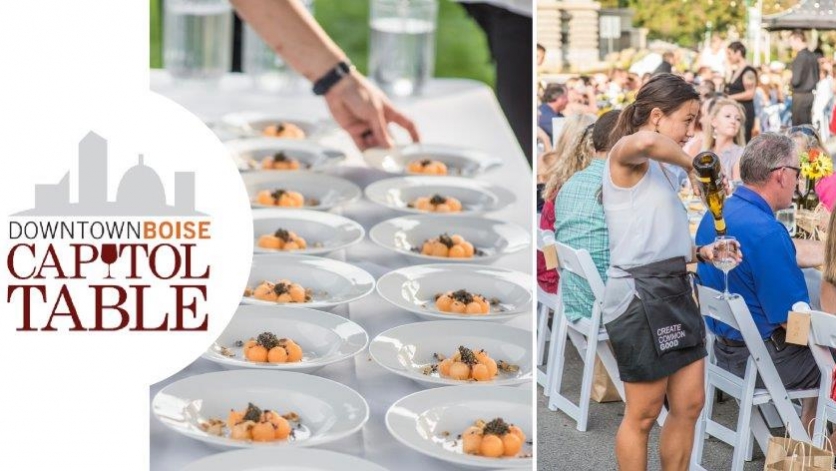 Downtown Boise Capitol Table event in Boise, Idaho.