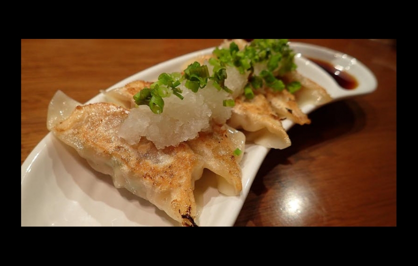 Gyoza: Japanese Dumplings at Jack's Urban Meeting Place in Boise, Idaho.