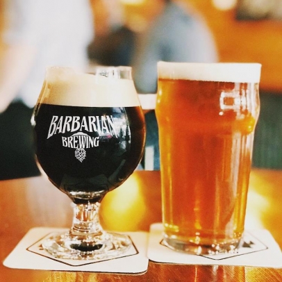 Barbarian Brewing - KIN Collaboration Beer Dinner in Boise, Idaho.