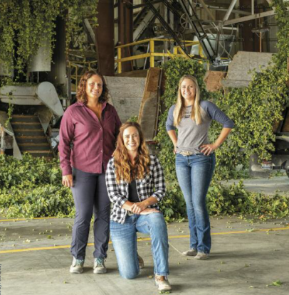 Diane, Michelle and Andrea Gooding of Gooding Farms in Parma, Idaho.