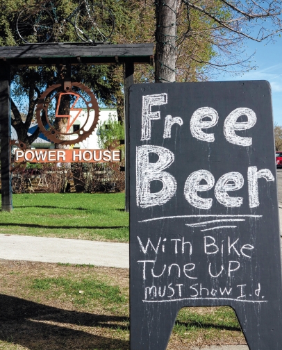 Power House: Free Beer with Bike Tune Up!