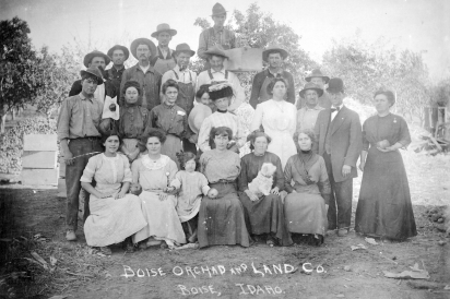 All archival photos of Idaho farmland courtesy of the Idaho State Historical Society.