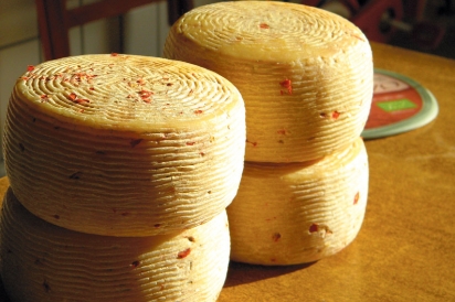Cheese wheels