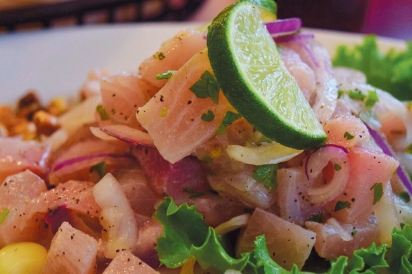 Ceviche from Lima Limon