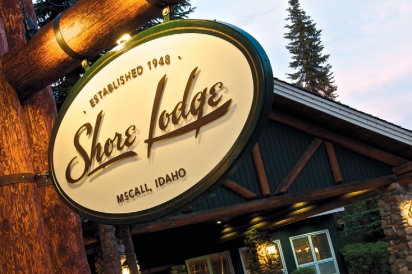 Shore Lodge Sign