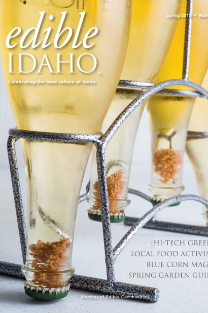 Edible Idaho Spring 2015 magazine cover