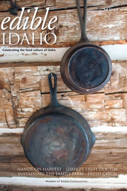 Edible Idaho Fall 2015 magazine cover
