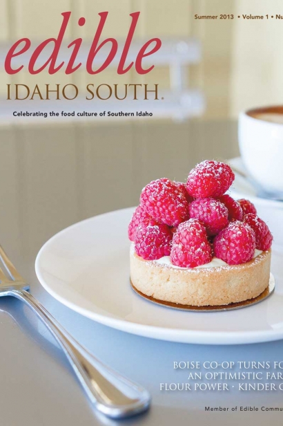 Edible Idaho Summer 2013 magazine cover