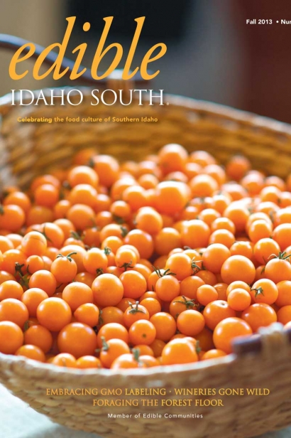 Edible Idaho Fall 2013 magazine cover