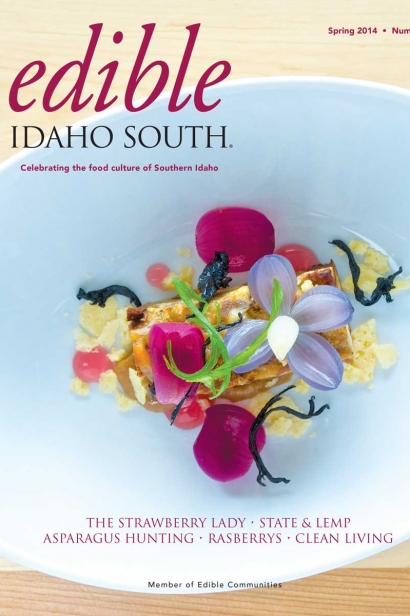 Edible Idaho Spring 2014 magazine cover