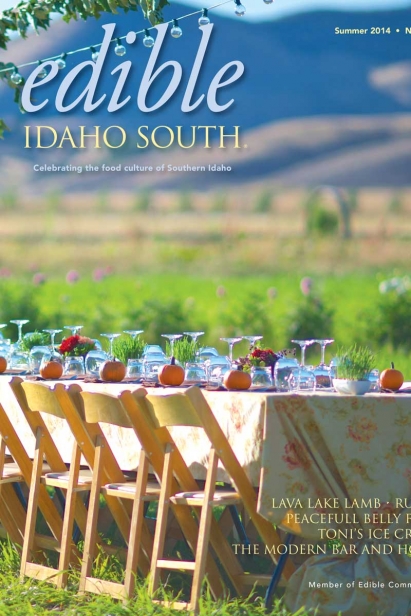 Edible Idaho Summer 2014 magazine cover