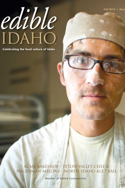 Edible Idaho Fall 2014 magazine cover