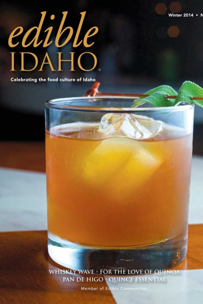 Edible Idaho Winter 2014 magazine cover