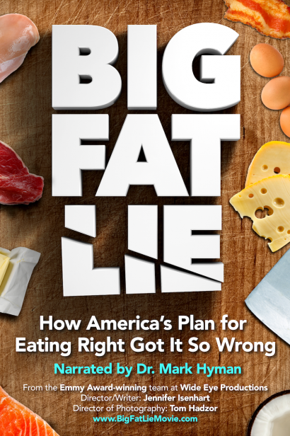 The movie poster for Big Fat Lie.
