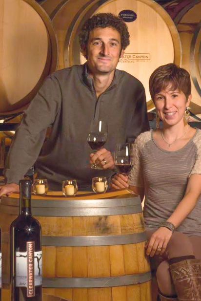 Karl and Coco Umiker of Clearwater Canyon Cellars