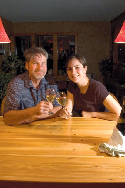 Mike Pearson and Melissa Sanborn of Colter’s Creek Vineyard and Winery