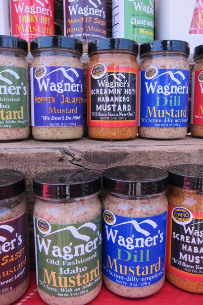 Wagner's Mustards produced at The University of Idaho Food Technology Center in Moscow, Idaho.