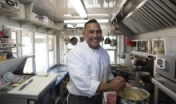 Chef Richard Jimenez crafts Italian fusion food in his Eagle, Idaho food truck.
